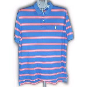 Vintage POLO By Ralph Lauren Men's Polo With Yellow Pony 100% Cotton Size LG